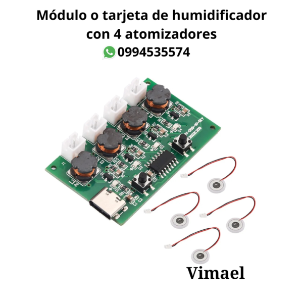 Modulo o tarjeta de humidificador.